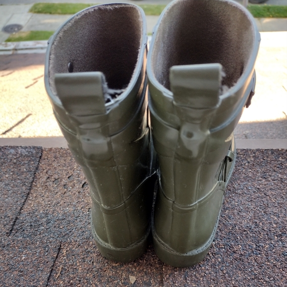 Coach Army Green Rainboots - Picture 7 of 7